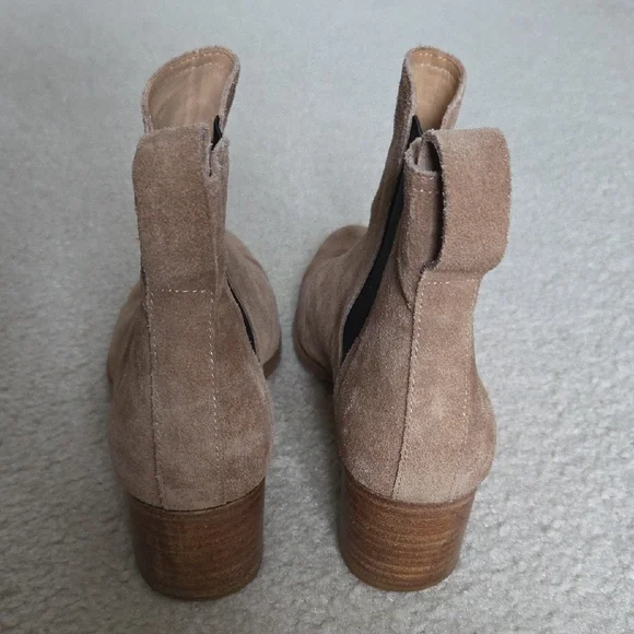 rag & bone Tan Suede Ankle Boots - Picture 6 of 6